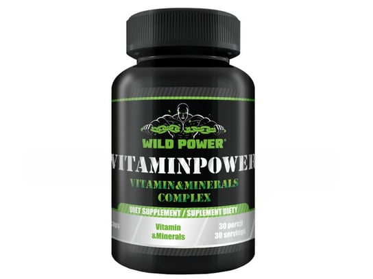 Wild Power, Vitamin Power, 60 kaps WILD POWER