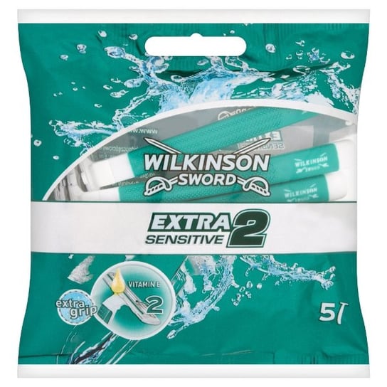 Wilkinson Sword, Extra Sensitive 2, maszynki do golenia, 5 szt. Wilkinson Sword