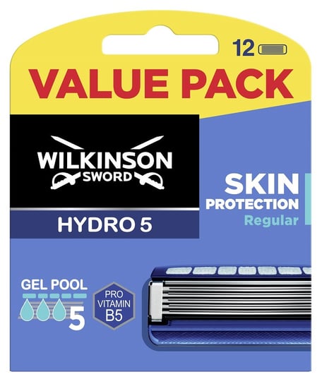 Wilkinson Sword Hydro 5 Skin Protection Regular Zapasowe ostrza do maszynki do golenia dla mężczyzn 12szt Wilkinson Sword