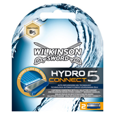 Wilkinson Sword, Hydro Connect 5, wkłady do maszynki, 2 szt. Wilkinson Sword