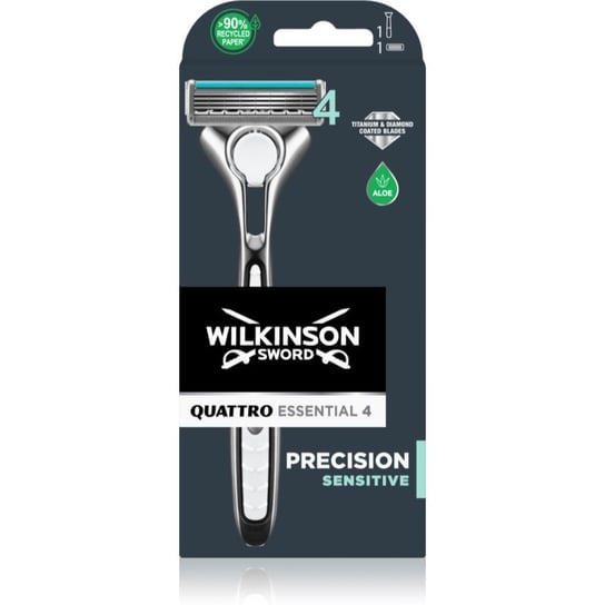 Wilkinson Sword Quattro Essentials 4 Sensitive Maszynka Do Golenia 1 Szt. Wilkinson Sword