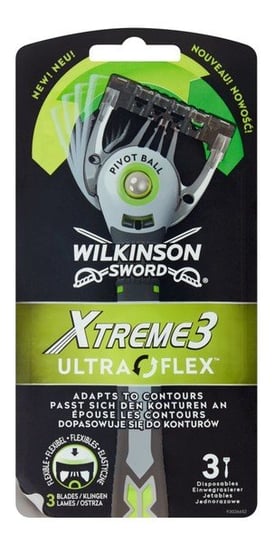 Wilkinson Sword, Xtreme 3 Ultra Flex, maszynka do golenia, 3 szt. Wilkinson Sword