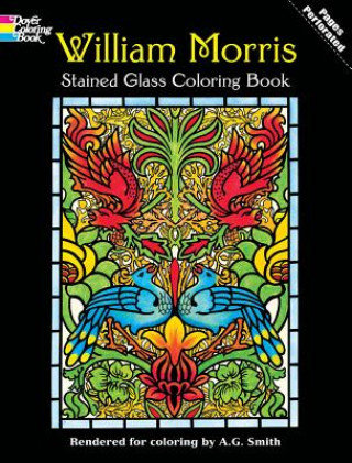 William Morris Stained Glass Coloring Book Smith A. G.