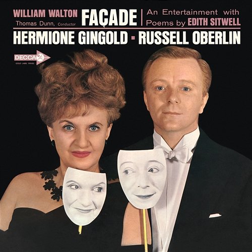 William Walton's Façade, An Entertainment With Poems By Edith Sitwell Hermione Gingold, Russell Oberlin, Charles McCracken, John Solum, Theodore Weis, Jimmy Abato, Harold Farberman, Thomas Dunn