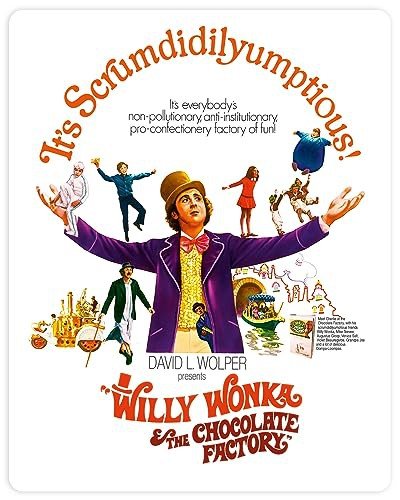 Willy Wonka and The Chocolate Factory (steelbook) (Willy Wonka i fabryka czekolady) (Limited) Stuart Mel