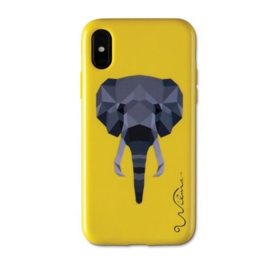 Wilma Savanna Elephant iPhone X/Xs żółty /yellow Wilma