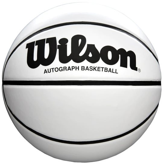 Wilson Autograph Mini Ball Wtb0503 Unisex Piłka Do Koszykówki Biała Wilson