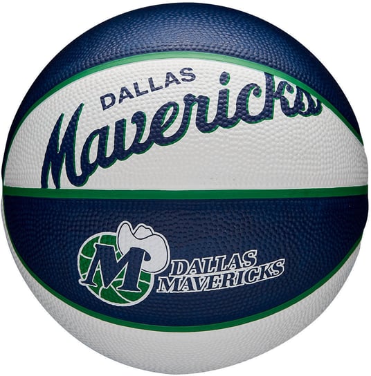 WILSON Dallas Mavericks Retro Mini Piłka do koszykówki Wilson