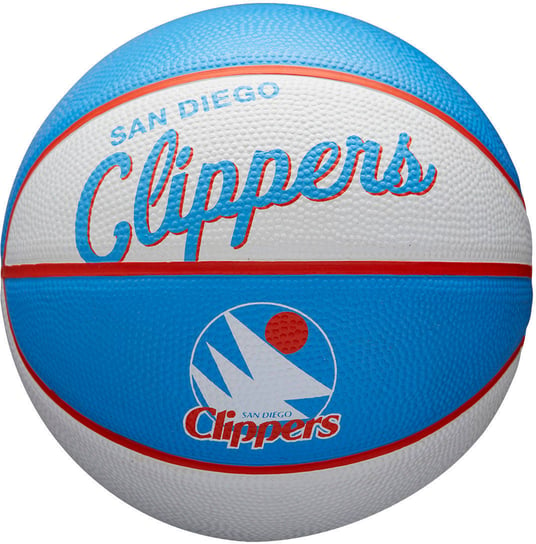 WILSON Los Angeles Clippers Retro Mini Piłka do koszykówki Wilson