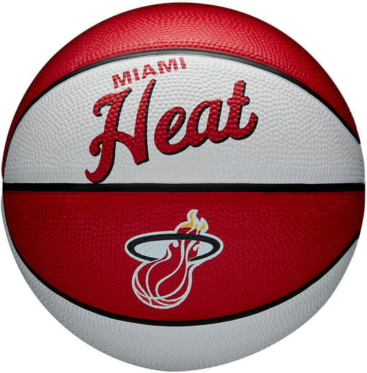 WILSON Miami Heat Retro Mini Piłka do koszykówki Wilson