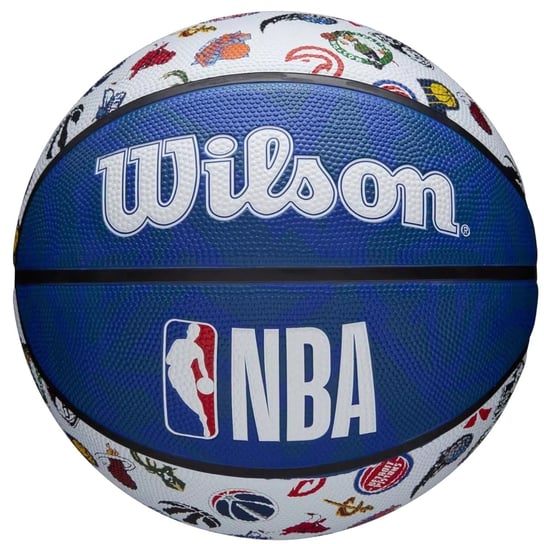 Wilson Nba All Team Ball Wtb1301Xbnba, Unisex, Piłki Do Koszykówki, Niebieskie Wilson