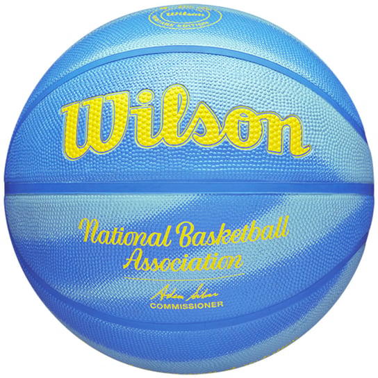 Wilson NBA DRV Pro Heritage Ball WZ3008501XB, unisex, piłki do koszykówki, Niebieskie Wilson
