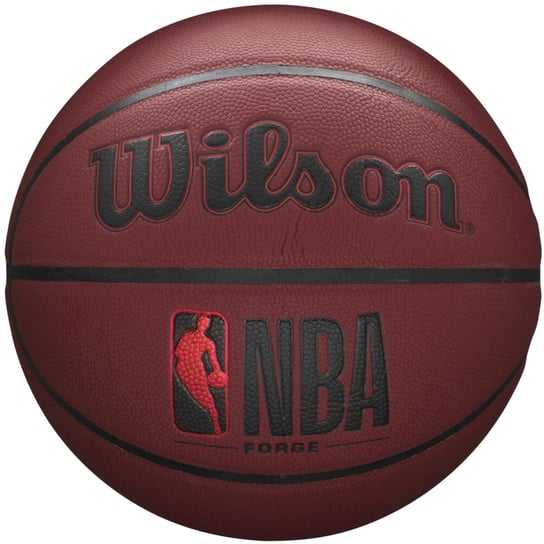 Wilson Nba Forge Crimson Ball Wtb8201Xb, Unisex, Piłki Do Koszykówki, Bordowe Wilson
