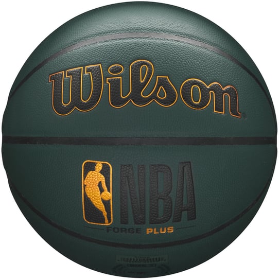 Wilson NBA Forge Plus Ball WTB8103XB, unisex, piłki do koszykówki, Zielone Wilson