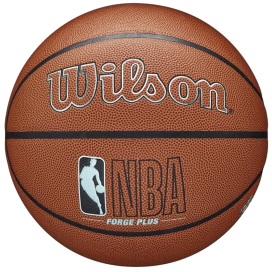 Wilson NBA Forge Plus Eco Ball WZ2010901XB, unisex, piłki do koszykówki, Pomarańczowe Wilson