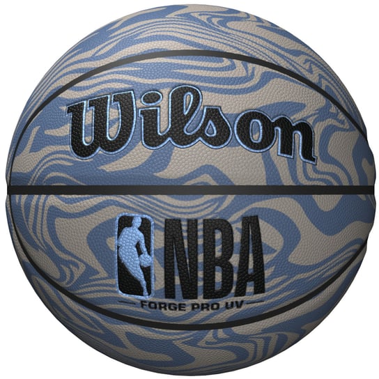 Wilson Nba Forge Pro Uv Ball Wz2010801Xb, Unisex, Piłki Do Koszykówki, Szare Wilson