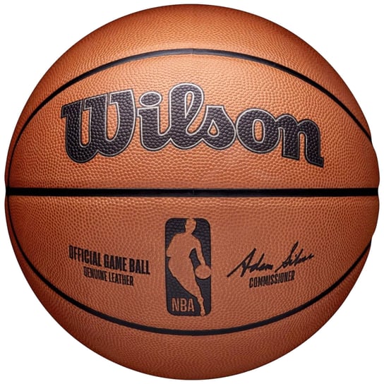 Wilson NBA Official Game Ball WTB7500ID, unisex, piłki do koszykówki, Pomarańczowe Wilson