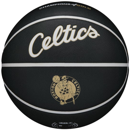 Wilson Nba Team City Collector Boston Celtics Ball Wz4016402Id, Unisex, Piłki Do Koszykówki, Zielone Wilson