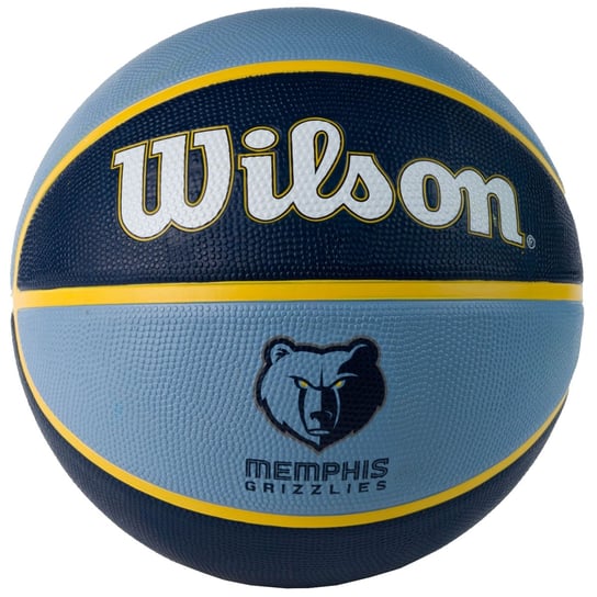 Wilson NBA Team Memphis Grizzlies Ball WTB1300XBMEM, unisex, piłki do koszykówki, Niebieskie Wilson