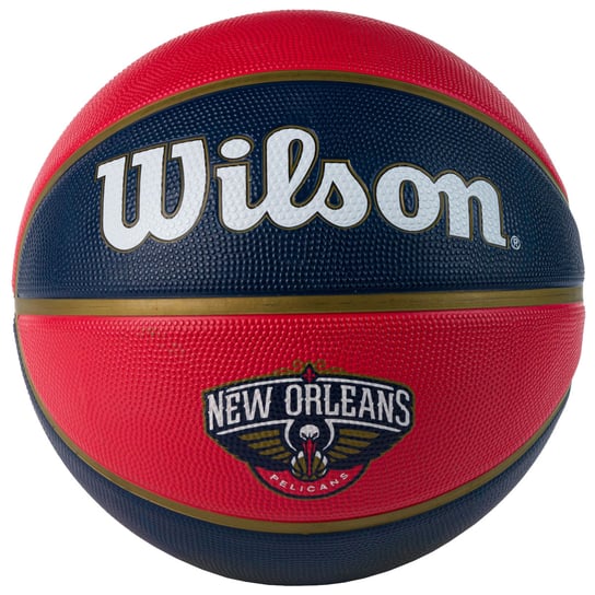 Wilson NBA Team New Orleans Pelicans Ball WTB1300XBNO, unisex, piłki do koszykówki, Czerwone Wilson