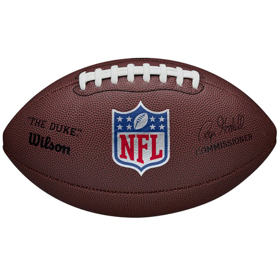 Wilson NFL The Duke Replica Ball WTF1825XBBRS, unisex, piłki do futbolu amerykańskiego, Brązowe Wilson