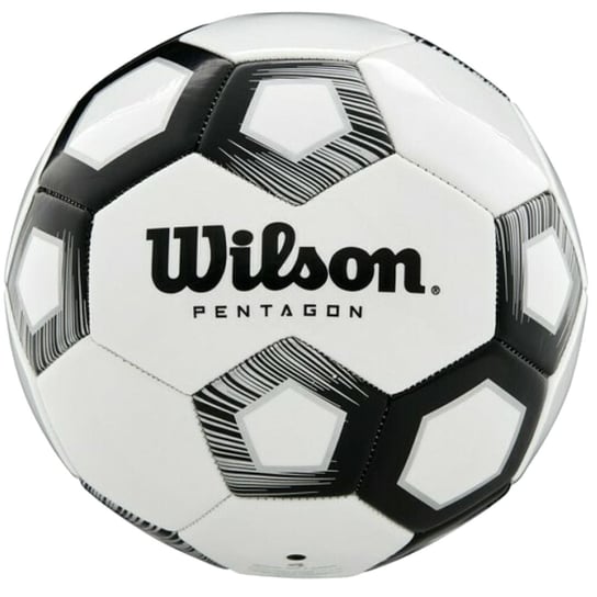 Wilson Pentagon Soccer Ball WTE8527XB unisex piłka do piłki nożnej biała Wilson