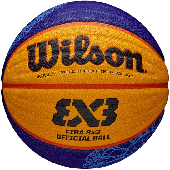 Wilson, piłka do koszykówki FIBA 3X3 Paris 2024 Game Ball WZ1011502XB, rozmiar 6 Wilson