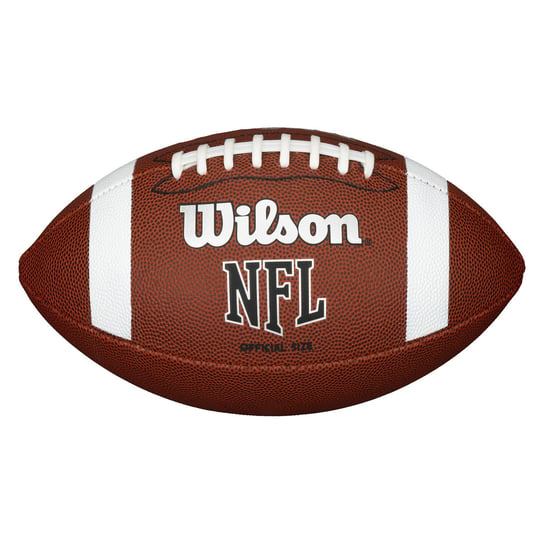 Wilson, Piłka do rugby, NFL Bulk WTF1858XB, brązowy, rozmiar 9 Wilson