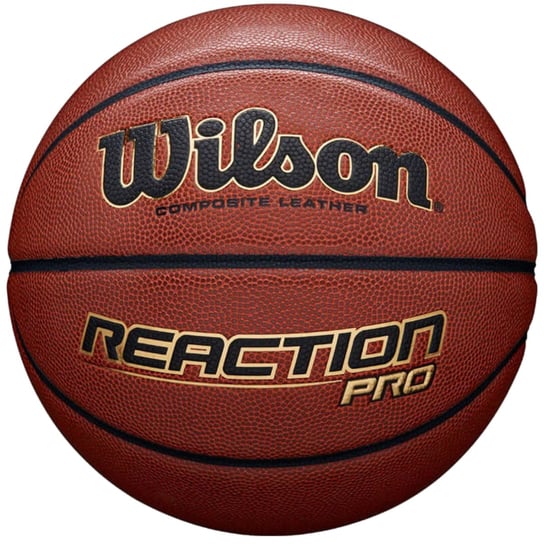 Wilson Reaction Pro 275 Ball WTB10139XB, unisex, piłki do koszykówki, Brązowe Wilson