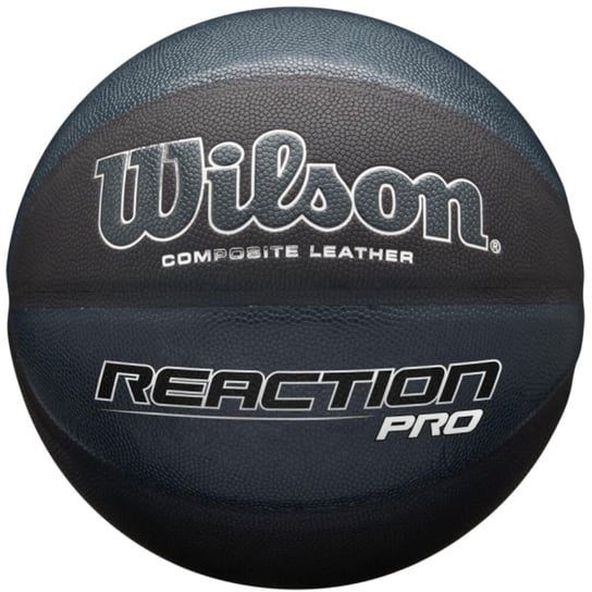 Wilson Reaction Pro Ball Wtb10135Xb, Unisex, Piłki Do Koszykówki, Czarne Wilson
