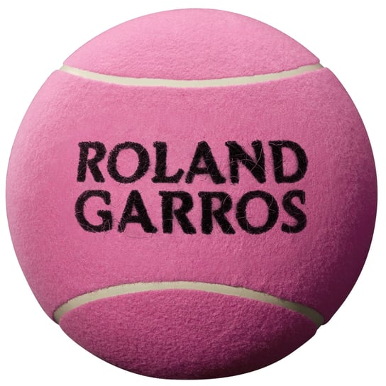 Wilson Roland Garros Jumbo Tennis Autograph Ball WRT1419PD, unisex, piłki do tenisa, Różowe Wilson