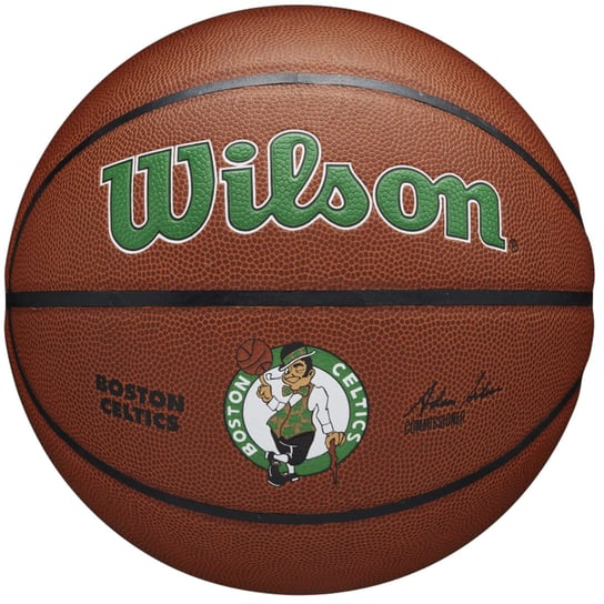 Wilson Team Alliance Boston Celtics Ball WTB3100XBBOS, unisex, piłki do koszykówki, Brązowe Wilson