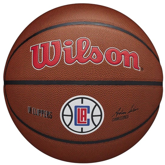 Wilson Team Alliance Los Angeles Clippers Ball WTB3100XBLAC, unisex, piłki do koszykówki, Brązowe Wilson