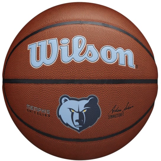 Wilson Team Alliance Memphis Grizzlies Ball WTB3100XBMEM, unisex, piłki do koszykówki, Brązowe Wilson