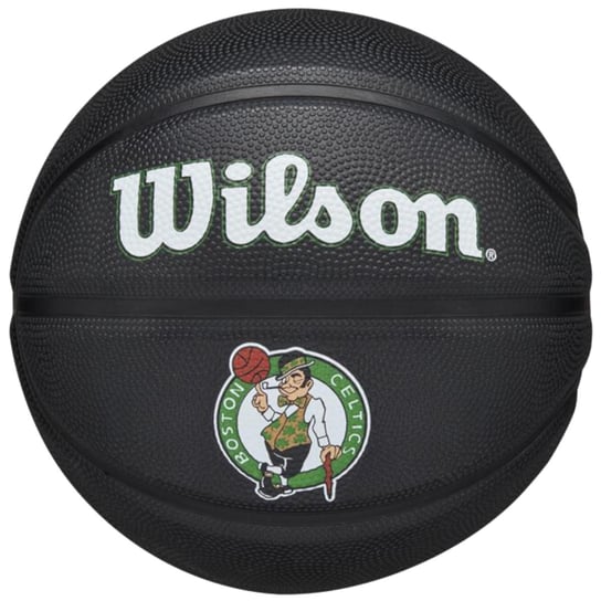 Wilson Team Tribute Boston Celtics Mini Ball WZ4017605XB, unisex, piłki do koszykówki, Czarne Wilson