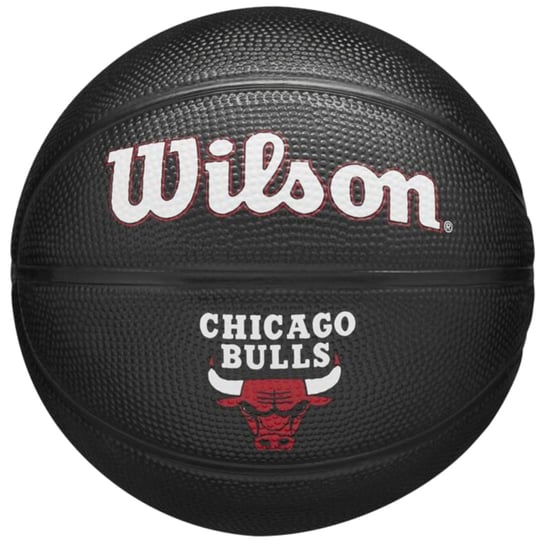 Wilson Team Tribute Chicago Bulls Mini Ball WZ4017602XB, unisex, piłki do koszykówki, Czarne Wilson