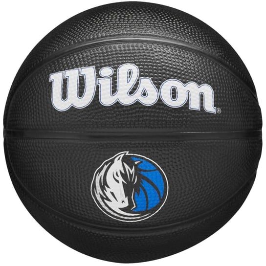 Wilson Team Tribute Dallas Mavericks Mini Ball WZ4017609XB, unisex, piłki do koszykówki, Czarne Wilson