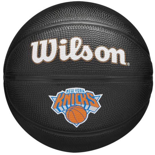 Wilson Team Tribute New York Knicks Mini Ball WZ4017610XB, unisex, piłki do koszykówki, Czarne Wilson