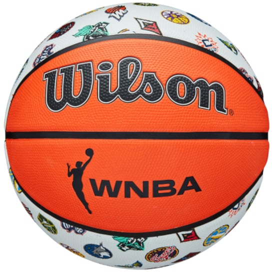 Wilson WNBA All Team Ball WTB46001X, unisex, piłki do koszykówki, Pomarańczowe Wilson