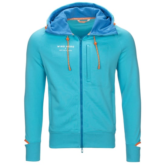 Wind Hero Bluza Spinnaker Hoodie, męska, turkusowo-niebieska rozmiar XL/Wind Hero Wind Hero