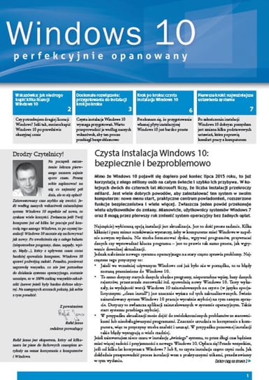 Windows 10 perfekcyjnie opanowany Janus Rafał