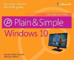 Windows 10 Plain & Simple Muir Boysen Nancy, Miller Michael