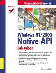 Windows NT/2000 Native API. Leksykon Nebbett Gary