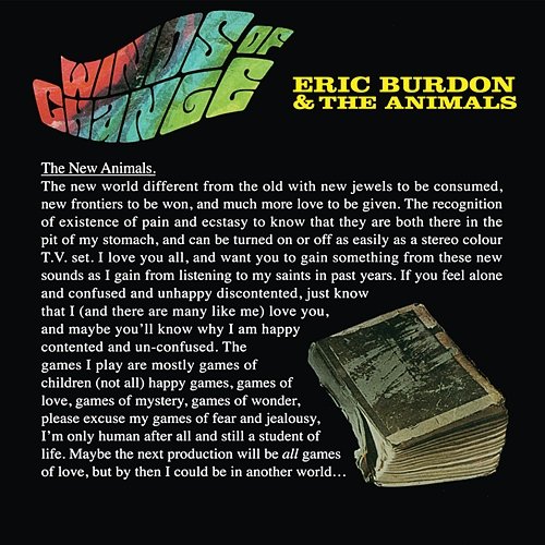 Winds Of Change Eric Burdon & The Animals