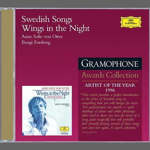 Wings In The Night: Swedish Songs Anne Sofie von Otter, Bengt Forsberg