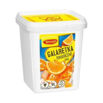 Winiary Galaretka O Smaku Pomarańczowym 1,3 Kg Inna marka
