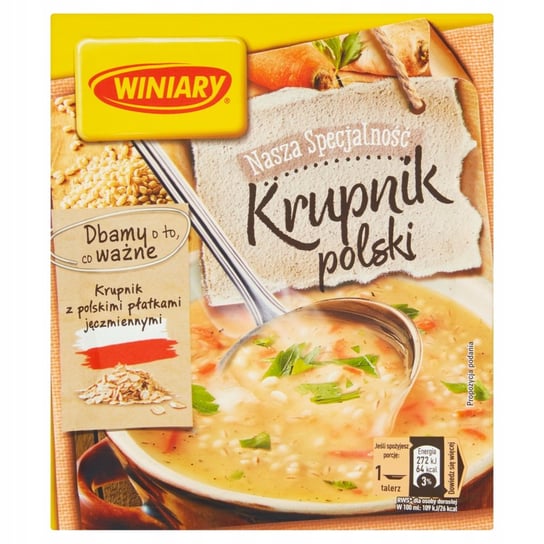 WINIARY Nasza Specjalność Krupnik Polski 59g Winiary
