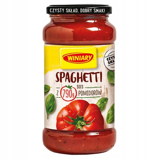 WINIARY Sos Spaghetti 500g danie obiadowe słoik Winiary