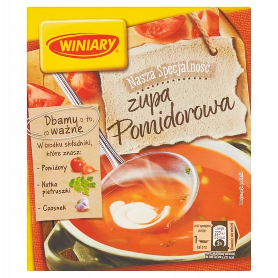 WINIARY Zupa Pomidorowa 50g danie obiadowe instant Winiary