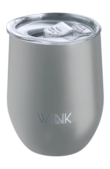 WINK Bottle, Kubek termiczny TUMBLER GREY, bez BPA, 350 ml WINK Bottle
